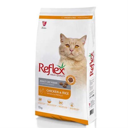 Reflex Tavuklu ve Pirinçli Yetişkin Kedi Maması 15 Kg