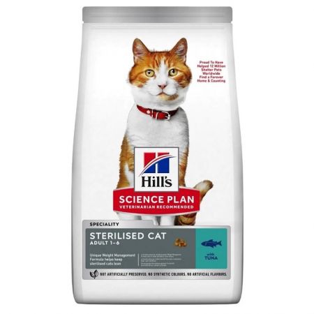 Hills Sterilised Tuna Balıklı Kısır Kedi Maması 10 Kg