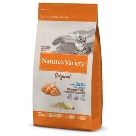 Natures Variety Somonlu Kısırlaştırılmış Kedi Maması 1.25 kg