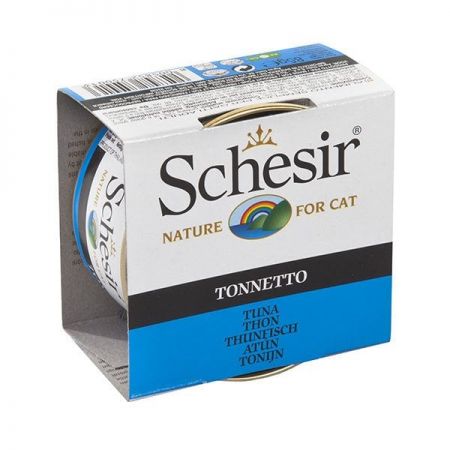 Schesir Jel İçinde Ton Balıklı Konserve Kedi Maması 85 Gr