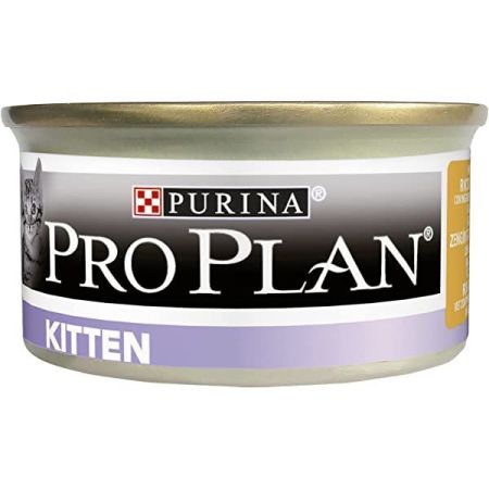 ProPlan Junior Tavuklu Yavru Kedi Konservesi 85 gr