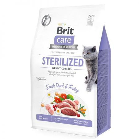 Brit Care Sterilized Weight Control Düşük Kalorili Kısır Kedi Maması 7 Kg