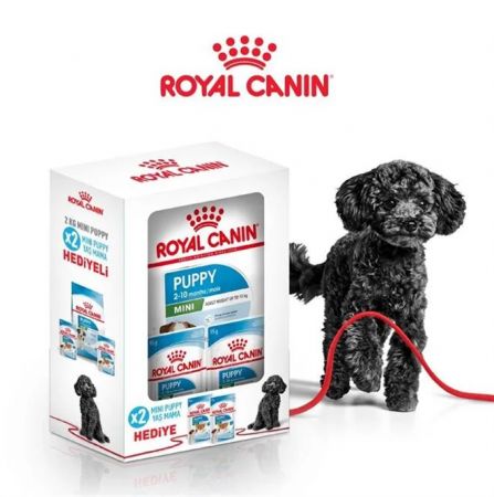 Royal Canin Mini Puppy Küçük Irk Yavru Köpek Maması 2 Kg +  2 ADET PUPPY POUCH HEDİYE!