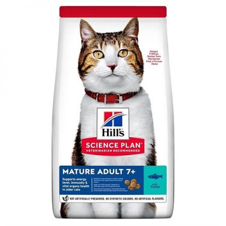 Hill'S Mature +7 Ton Balıklı Yaşlı Kedi Maması 1,5Kg