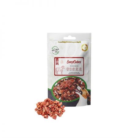 Eco Natura Pet Beef Cubes Yumuşak Biftekli Küp Köpek Ödülü 100 Gr