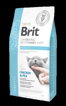 Brit Veterinary Diet Obesity Kilo Kontrolü için Tahılsız Kedi Maması 2kg