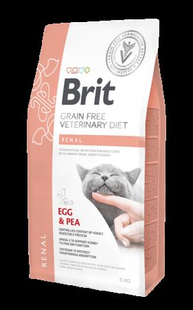 Brit Veterinary Diet Renal Böbrek Yetmezliği olan Kediler için Tahılsız Kedi Maması 2kg