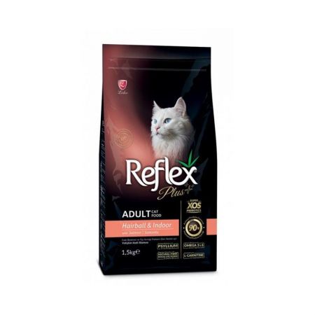 Reflex Plus Somonlu Hairball Yetişkin Kedi Maması 1,5 kg
