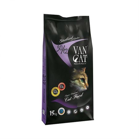 Vancat Tavuklu Kısırlaştırılmış Yetişkin Kuru Kedi Maması 15 kg
