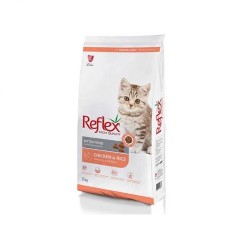 Reflex Kitten Tavuklu Yavru Kuru Kedi Maması 15 kg