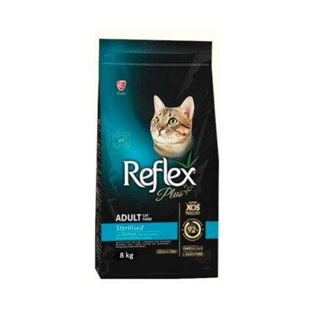 Reflex Plus Sterilised Kısırlaştırılmış Somonlu Kedi Maması 8 kg