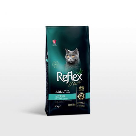 Reflex Plus Tavuklu Kısırlaştırılmış Yetişkin Kedi Maması 15 Kg
