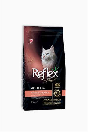 Reflex Plus Yetişkin Hairball  Somonlu Kedi Maması 1,5 Kg
