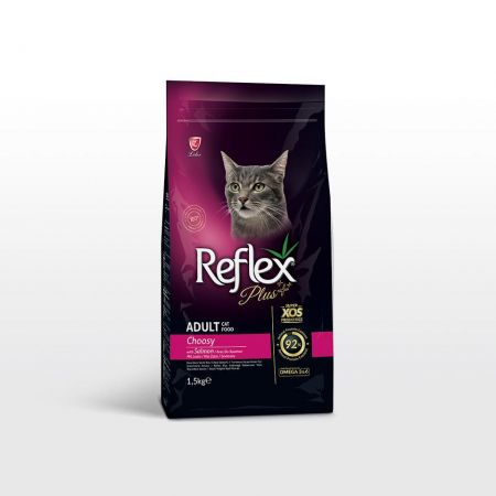 Reflex Plus Choosy Somonlu Kedi Maması 1,5 Kg