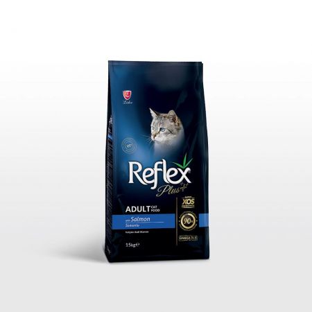 Reflex Plus Somonlu Yetişkin Kedi Maması 15 Kg