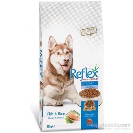 Reflex Balıklı & Pirinçli Yetişkin Köpek Maması 15 Kg