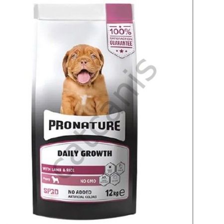 Pronature Daily Puppy Kuzu Etli ve Pirinçli Yavru Köpek Maması 12 kg
