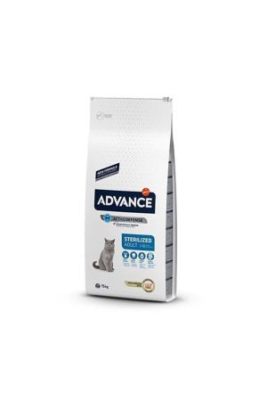 Advance Sterilised Kısırlaştırılmış Hindili Kedi Maması 15 Kg