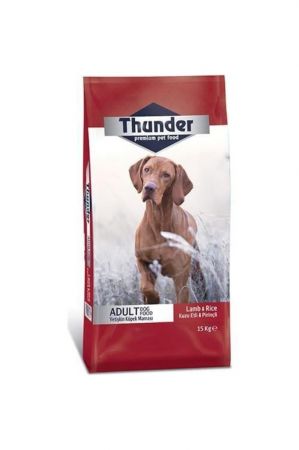 Thunder Kuzulu Yetişkin Köpek Maması 15 Kg
