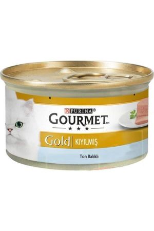 Gourmet Gold Kiyilmiş Ton Balıklı Yetişkin Kedi Konservesi 85 Gr