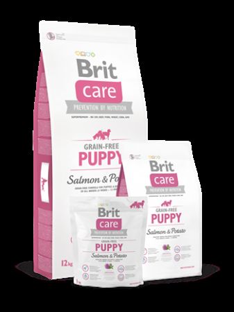 Brit Care Tüm Irklar için Somonlu ve Patatesli Tahılsız Yavru Köpek Maması 3kg