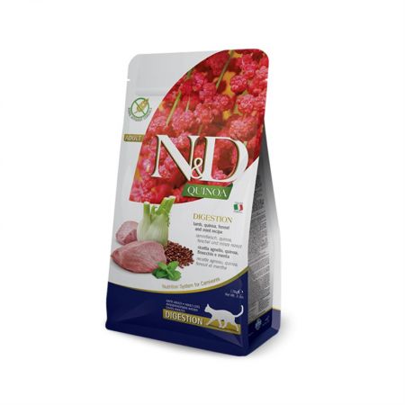 N&D Quinoa Digestion Kuzu Etli 1.5 kg Yetişkin Kedi Maması