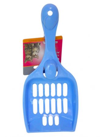 Eastland Geniş Aralıklı Plastik Kedi Kumu Küreği Mavi