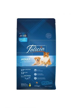 Felicia Yetişkin Somonlu Köpek Maması - 15 Kg