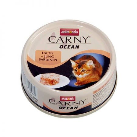 Animonda Carny Somon ve Sardalyalı Kedi Konservesi 80 gr