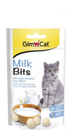 Gimcat Milk Bits Sütlü Kedi Ödül Tableti 40 Gr