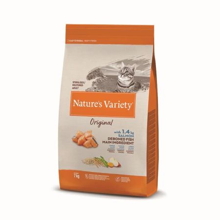 Nature's Variety Somonlu Kısırlaştırılmış Kedi Maması 7 Kg