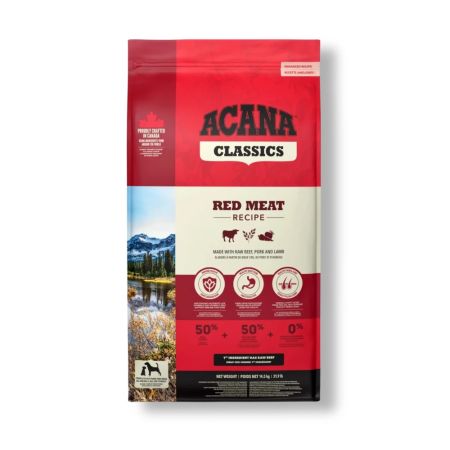 Acana Classics Red Meat Düşük Tahıllı Kuzu Etli ve Sığır Etli Tüm Yaşam Evreleri Köpek Maması 9,7 kg