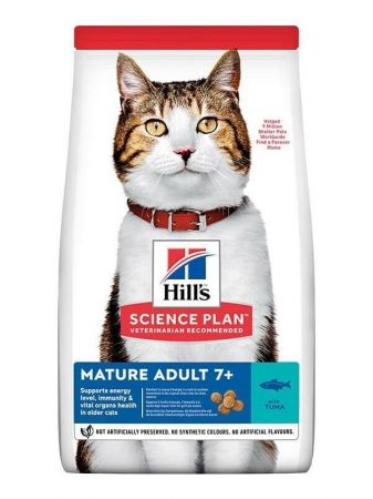 Hills Mature +7 Ton Balıklı Yaşlı Kedi Maması 1.5 kg