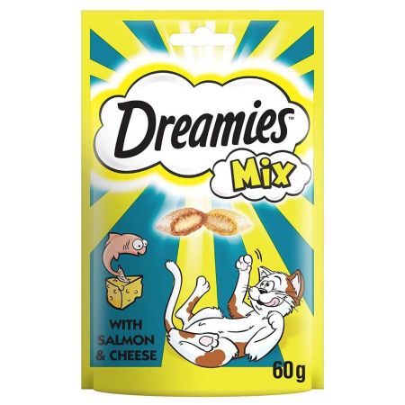 Dreamies Kedi Ödülü Mix Somonlu Peynirli 60 gr