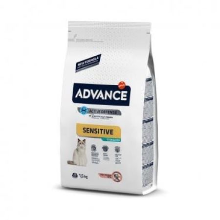 Advance Sterilised Somonlu Kısırlaştırılmış Kedi Maması 1.5 Kg