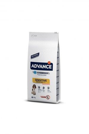 Advance Sensitive Somonlu Yetişkin Köpek Maması 12 kg