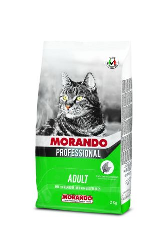 Morando Sebze Karışımlı Yetişkin Kedi Maması 2kg