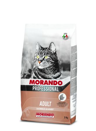 Morando Tavşanlı Yetişkin Kedi Maması 2kg