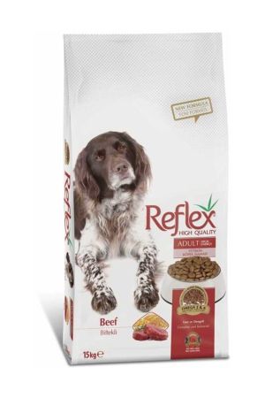 Reflex Dog High Energy Beef Yüksek Enerjili Yetişkin Köpek Maması 15 Kg