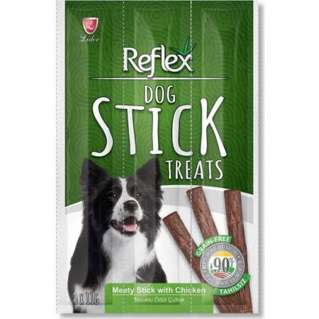 Reflex Stick Tavuk Etli Köpek Ödül Çubuğu  3 x 11 G