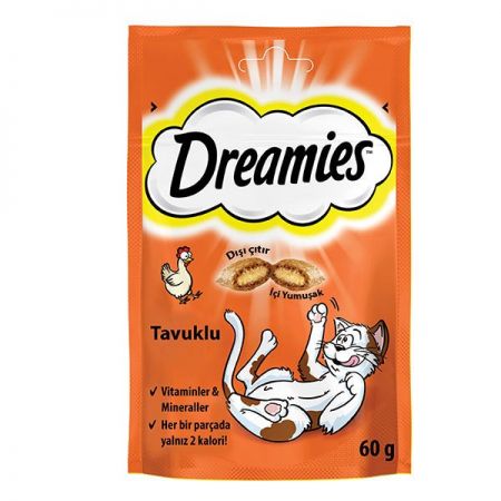 Dreamies Tavuklu Kedi Ödülü 60 gr