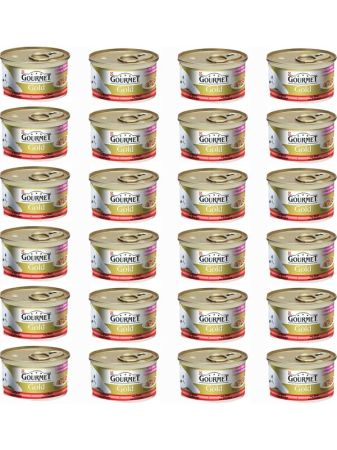 Gourmet Çifte Lezzet Sığır Etli Tavuklu Konserve 24x85 Gr