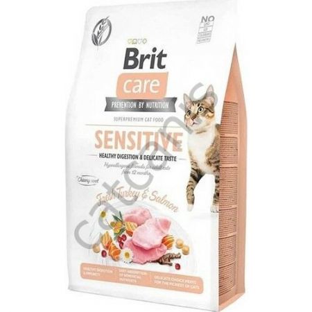 Brit Care Sensitive Hindi ve Somonlu Kedi Maması 7 kg