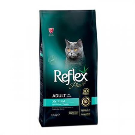 Reflex Plus Sterilised Tavuklu Kısırlaştırılmış Kedi Maması 1,5 Kg