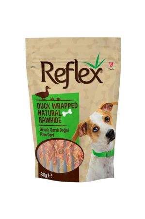 Reflex Ördek Etli Natural Kemik Köpek Ödül Maması 80 g