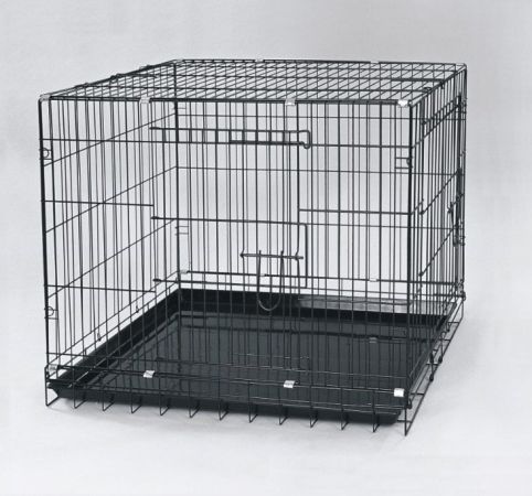 Dayang Metal Köpek Kafesi Siyah 93x56.5x63.5 Cm