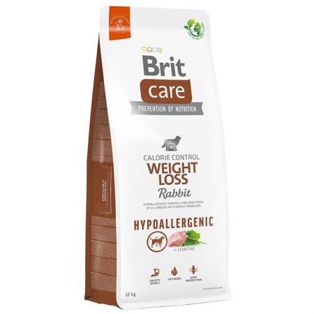 Brit Care Hypoallergenic Weight Loss Tavşan Etli Kilo Dengeleyici Yetişkin Köpek Maması 12 kg