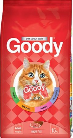 Goody Etli Yetişkin Kedi Maması 15kg