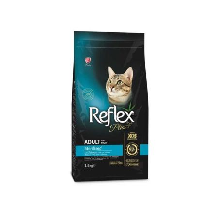 Reflex Plus Somonlu Yetişkin Kısırlaştırılmış Kedi Maması 1,5 kg