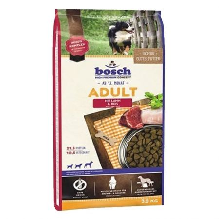 Bosch Kuzulu Yetişkin Köpek Maması 3 kg